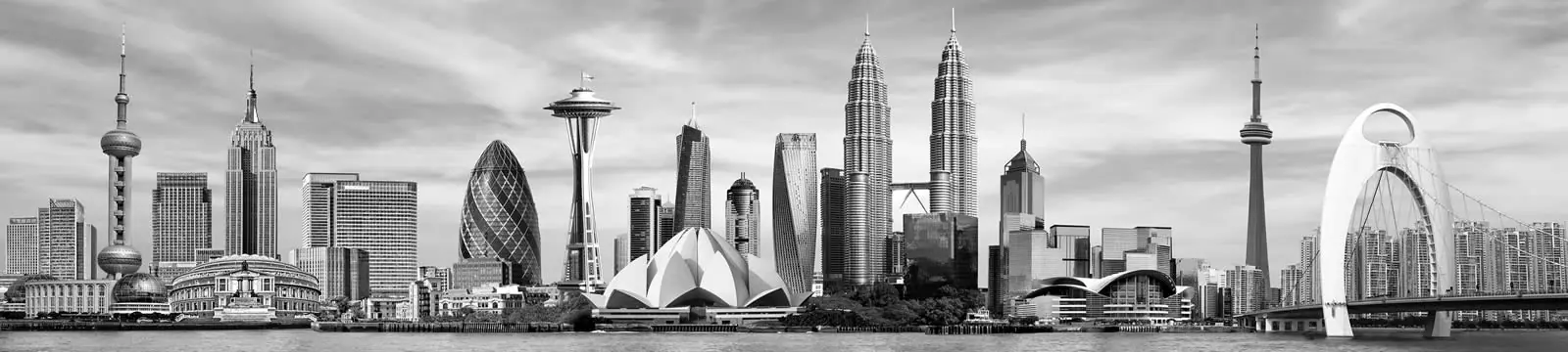 International city skyline
